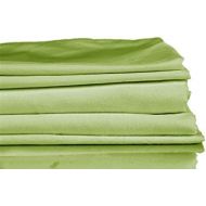 Francois et Mimi 400 Thread Count 100% Egyptian Cotton Luxury Deep Pocket Sheet Set (Queen, Mint Green)