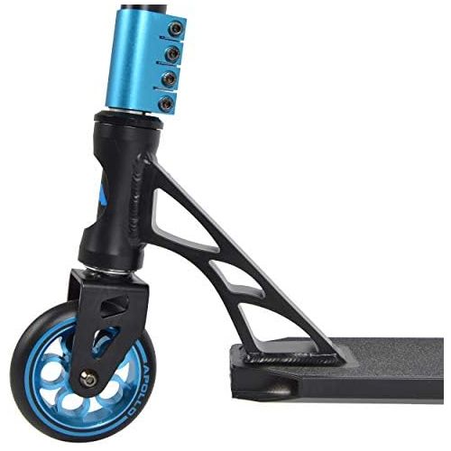  Apollo Stunt Scooter - Genesis Pro X Profi Stuntscooter, ABEC 9 Kugellager, PU Wheels mit Alu Core, Funscooter, Tretroller, Stuntroller, Roller