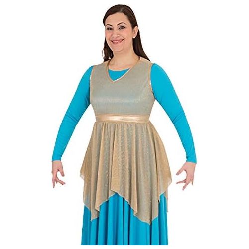  Body Wrappers Womens liturgical PleatedTunic