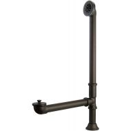 Elements of Design Essentials DS2085 Clawfoot Tub Waste and Overflow Drain, Oil Rubbed Bronze