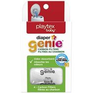 [아마존베스트]Playtex Diaper Genie Carbon Filter, Ideal for Use with Diaper Genie Complete, Odor Eliminator, 4 Pack