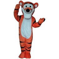 Sinoocean Tigger Tiger Winnie The Pooh Friend Mascot Costume Fancy Dress Outfit