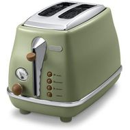 DeLonghi Pop-up toaster「ICONA Vintage Collection」CTOV2003J-GR (Olive green)【Japan Domestic genuine products】