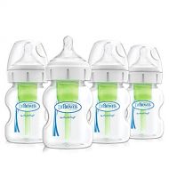 Dr. Browns Options+ Wide-Neck Baby Bottle, 5 Ounce (4 Count)