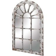 Deco 79 Metal Wall Panel, Mirror, 34 by 52