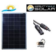 Mighty Max Battery 100 Watt 12 Volt Waterproof Polycrystalline Solar Panel Charger Brand Product