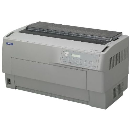 엡손 Epson C11C605001 DFX-9000 Serial Impact Printer High Volume 9-Pin Wide Format 9-Pin Serial Parallel and USB Interfaces - Color Light Gray