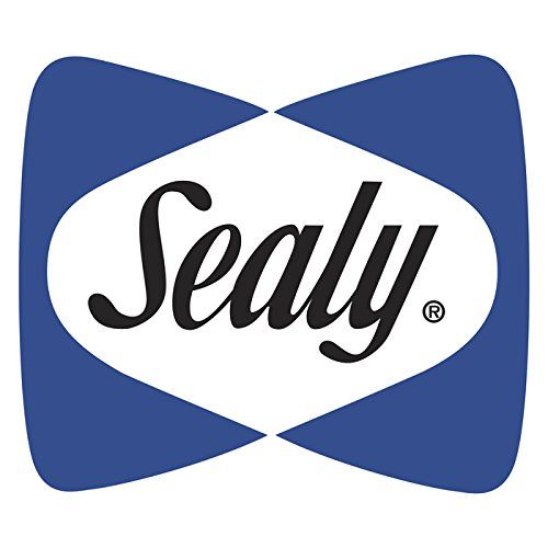 씰리 Sealy Soybean Serenity Foam-Core Toddler and Baby Crib Mattress - Hypoallergenic Soy Foam, Extra Firm, Plastic-Free Cover with Organic Fibers, Waterproof, Allergy Barrier, 52x28