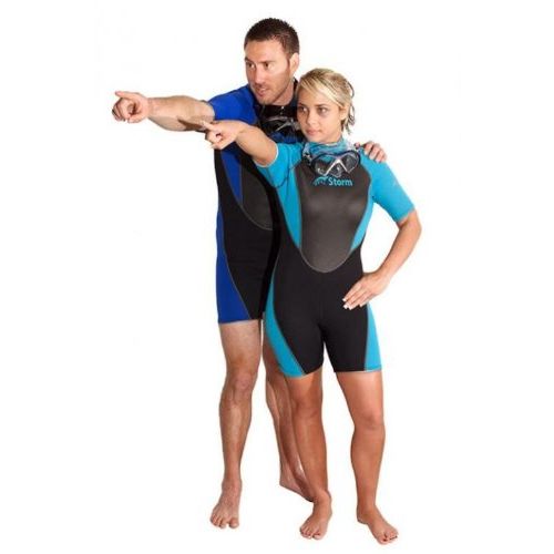 스톰 Storm Accessories Storm Womens 2mm Shorty SnorkelScubaWater Sports Wetsuit