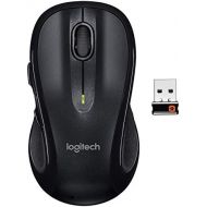 Visit the Logitech Store Logitech M510 Wireless Computer Mouse  Comfortable Shape with USB Unifying Receiver, with Back/Forward Buttons and Side-to-Side Scrolling, Dark Gray