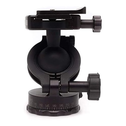  Acratech Ultimate Ballhead with Quick Release,  Detent Pin, with Left Sided Rubber Main, and Pan Knobs, Supports 25 lbs.