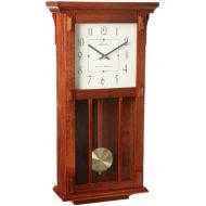 Seiko Wall Clock With Pendulum Dark Brown Case WestminsterWhittington Chime
