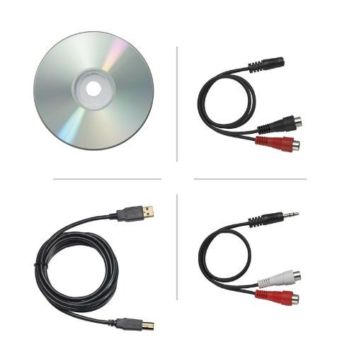 오디오테크니카 Audio-Technica Audio Technica AT-LP1240-USB XP Direct-Drive Professional DJ Turntable (USB & Analog)
