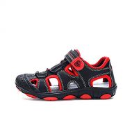 Baviue Leather Skidproof Athletic Sandles Hiking Kids Sandals for Boys