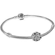 Brand: Pandora Pandora Starter Bracelet Hearty 79244, Sterling Silver, Silver