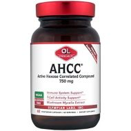 Olympian Labs - Ahcc-750mg, 750 mg, 60 capsules