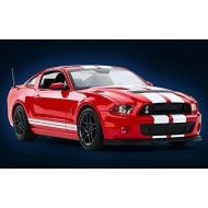 Midea Tech Radio Remote Control 114 Ford Mustang Shelby GT500 RC Model Car (Red)