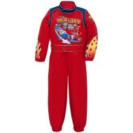 Disney Store Cars 2 Lightning McQueen Costume Size Large 10 Light Up Racing Suit