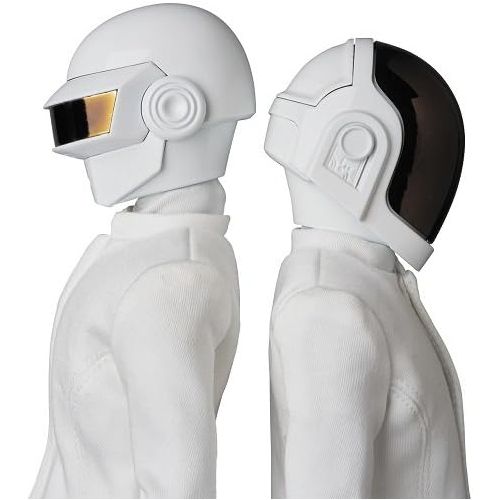 메디콤 Medicom Daft Punk: Guy-Manuel Real Action Heroes Figure (White Suit Version)