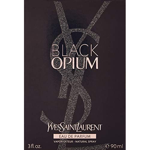 생로랑 Yves Saint Laurent Eau De Parfum Spray for Women, Black Opium, 3 Ounce