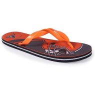 Forever Collectibles Happy Feet Mens and Womens Officially Licensed Big Logo Flip Flops
