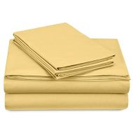 Pinzon by Amazon Pinzon 300 Thread Count Percale Cotton Sheet Set - Full, Straw