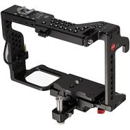 JTZ DP30 Camera Cage with Quick Release Plate,Hot Shoe Mount, ARRI Rosette Standard Tooth for Panasonic GH3 GH4 Dslr Camera Flash Speedlite