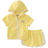 Juicy+Couture Juicy Couture Girls 2 Piece Hoodie & Short Set