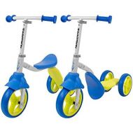 [아마존핫딜][아마존 핫딜] Swagtron K2 Toddler 3 Wheel Scooter & Ride-On Balance Trike 2-in-1 Adjustable for 2, 3, 4, 5 Year Old Boy or Girl Transforms in Seconds