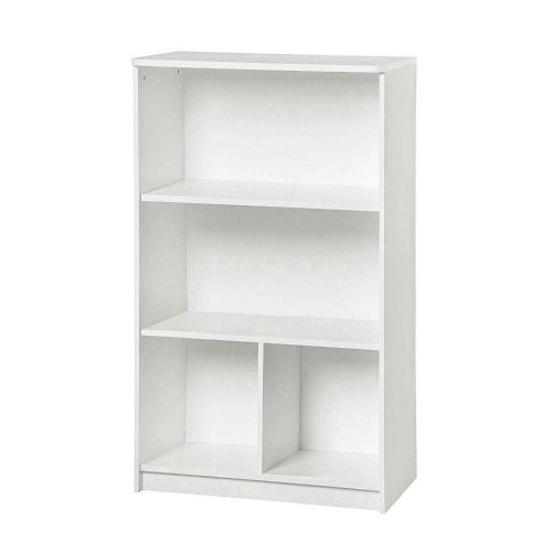  Jnwd Cubeicals Organizer 3-Tier 4 Cube Vertically White Bookshelf Decorative Low Kids Size Furniture & e-Book by jn.widetrade.