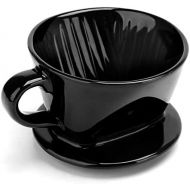 [아마존베스트]Ceramic Coffee Filter Cup, Segarty #1 Reusable Pour Over Coffee Dripper Filter for 1-2 Cup, Home & Office Used, Portable Daily Coffee Maker Filter for Coffee Enthusiast & At-home B