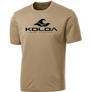 Joes USA Koloa Surf(tm) Tall Wave Logo Athletic T-Shirts-Sand/b-4XLT