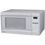 Impecca CM0774 LED Digital Countertop Microwave Oven with 10 Power Levels and Digital Display, 0.7 Cubic Feet, White