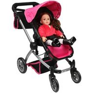 Mommy & Me Doll Collection Mommy & Me Deluxe Babyboo Doll Stroller