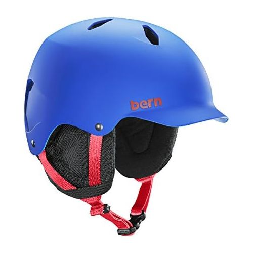 번 Bern Bandito Youth Helmet Matte Cobalt Blue ML