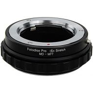 Fotodiox DLX Stretch Lens Mount Adapter - Minolta Rokkor (SRMDMC) SLR Lens to Micro Four Thirds (MFT, M43) Mount Mirrorless Camera Body with Macro Focusing Helicoid and Magnetic