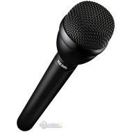 Electro-Voice RE50L Handheld Interview Omnidirectional Broadcast Microphone with Long Handle, 80-13000Hz, 9.5 Long, Semi-Gloss Black Finish