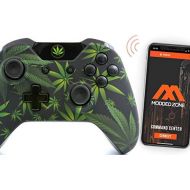 ModdedZone Soft Touch 420 Black Xbox One Rapid Fire Custom Modded Controller 40 Mods for All Major Shooter Games, Auto Aim, Quick Scope, Auto Run, Sniper Breath, Jump Shot, Active Reload & Mo