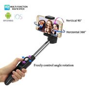 GoMi GOMI Multifunctional Selfie Stick Wireless Bluetooth 4.0 Built-in Remote Control Shutter Automatic 360° Angle Adjustment Wide-Angle Panorama Shot Image Stabilization