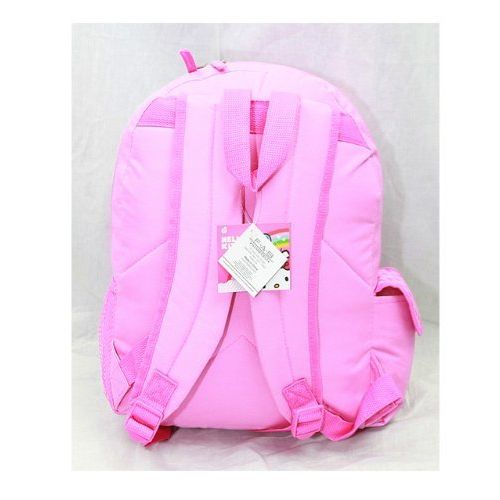 헬로키티 Licensed Hello Kitty Medium 14 School Backpack Bag - PINK STAR