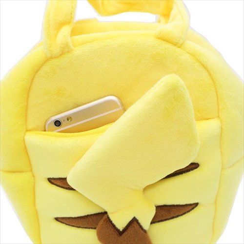  BLY Pikachu Pokemon Plush Doll CharaCoro Bag from Japan