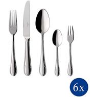 [아마존베스트]Villeroy & Boch Mademoiselle Set of Cutlery for up to 6 People, 30 Pieces, Stainless Steel