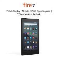 [아마존핫딜]Amazon Das neue Fire 7-Tablet (7-Zoll-Display, 16 GB), Schwarz mit Spezialangeboten