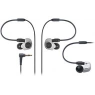 Audio-Technica ATH-IM50 Dual symphonic-driver In-ear Monitor headphones White (Japan Import)