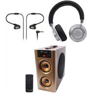 Audio-Technica Audio Technica ATH-E50 Pro in-Ear Monitor Earbuds+Bluetooth Headphones+Speaker