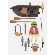 PLAYMOBIL Playmobil Pirate & Row Boat