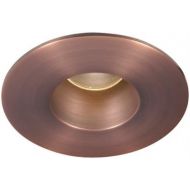 WAC Lighting HR-2LED-T209N-W-CB LED 2-Inch Recessed Down Light Shower Round Trim with 26-Degree Beam Angle and Color Temperature: 3000K, Copper Bronze