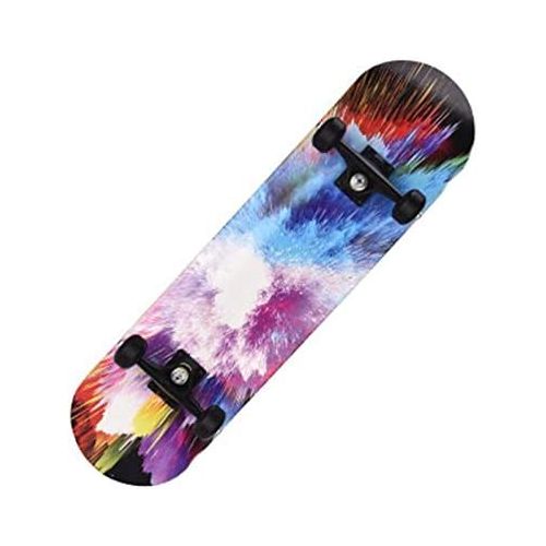  TXFG Ahorn-Holzbrett des vierradrigen Skateboards erwachsenes professionelles Fuer Ihre Wahl (Farbe : C)