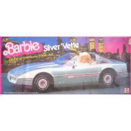 Barbie Silver Vette Convertible Vehicle w Lots of Realistic Features! (1983 Mattel Hawthorne - made in USA)