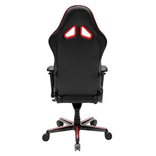  DXRacer USA LLC DXRacer OHRV001NR Racing Series Black and Red Gaming Chair - Includes 2 Free Cushions